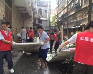 鑫永安参加志愿者活动